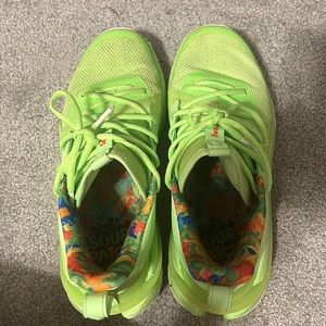 Under Armour Limited Edition Basketball Curry 7 X Sour Patch Kids Lime